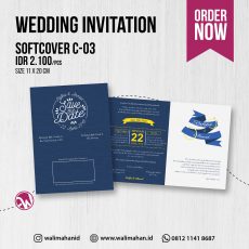Undangan Pernikahan Tangerang C03 - Walimahanid | 081211418687